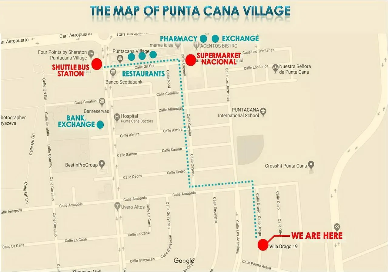 Villa Drago With Private Pool - Punta Cana Village Dominican Republic